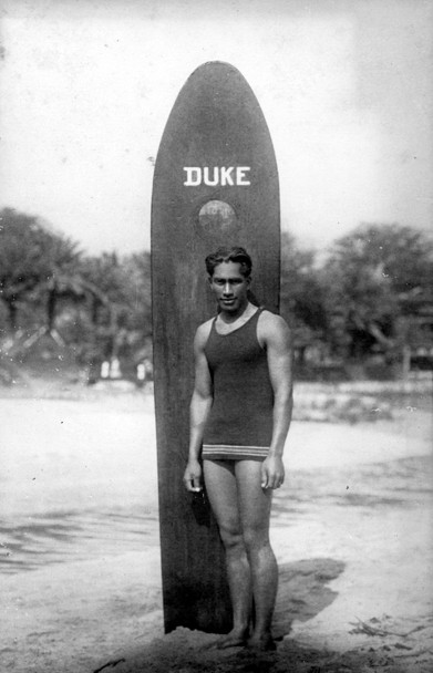 Duke Kahanamoku Inventeur SUP