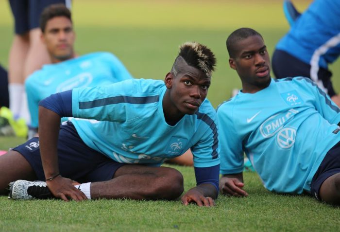 étirements paul pogba